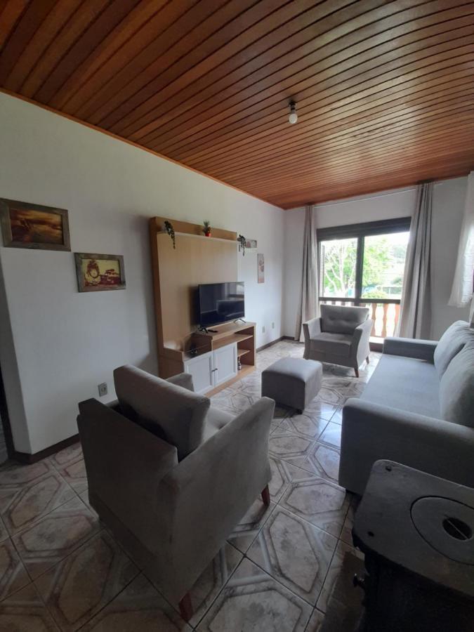 Apartamento Com Varanda Nos Quartos E Sala - Residencial Zanin Canela Buitenkant foto